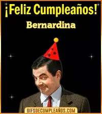 GIF Feliz Cumpleaños Meme Bernardina